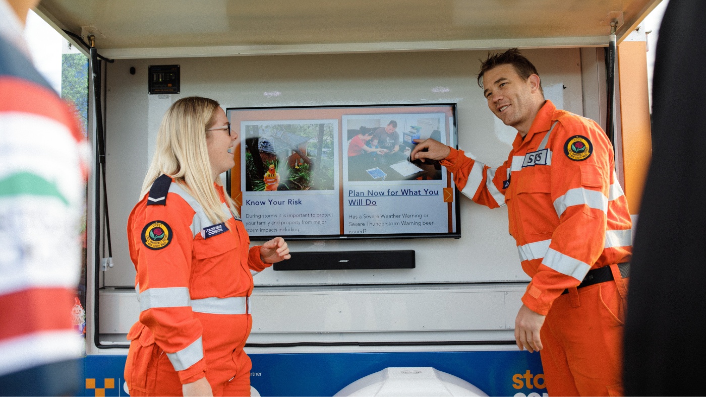 NSW SES Display events