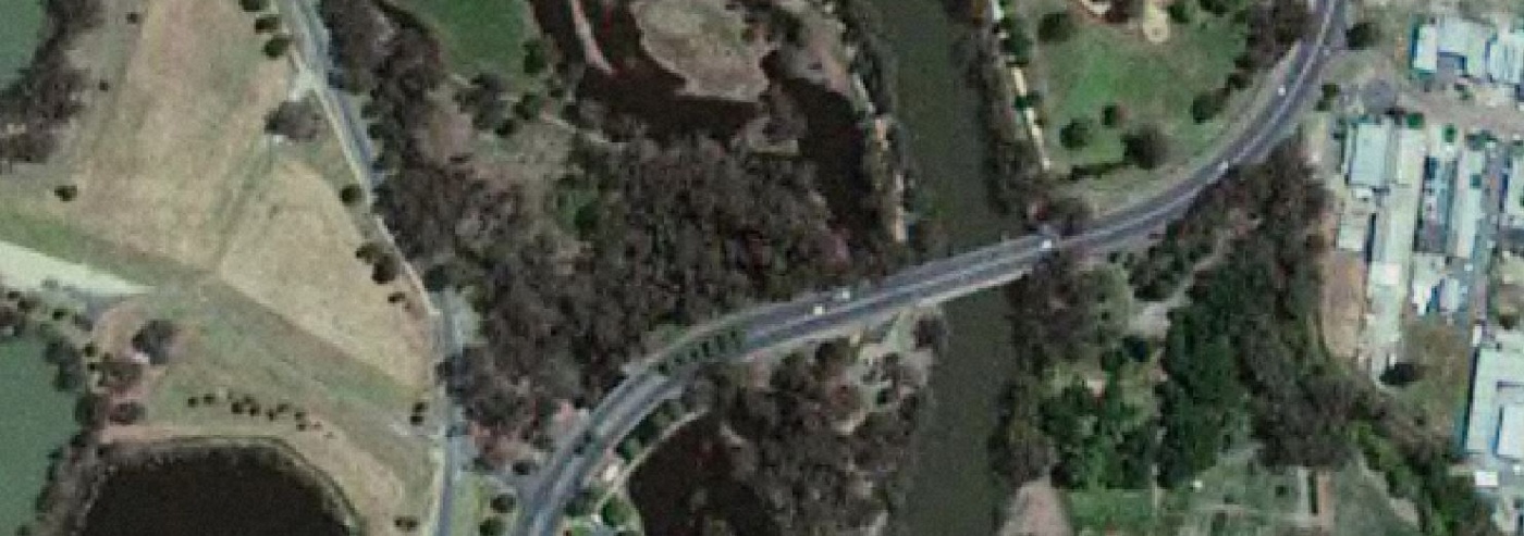 Map view of the Murray riverina