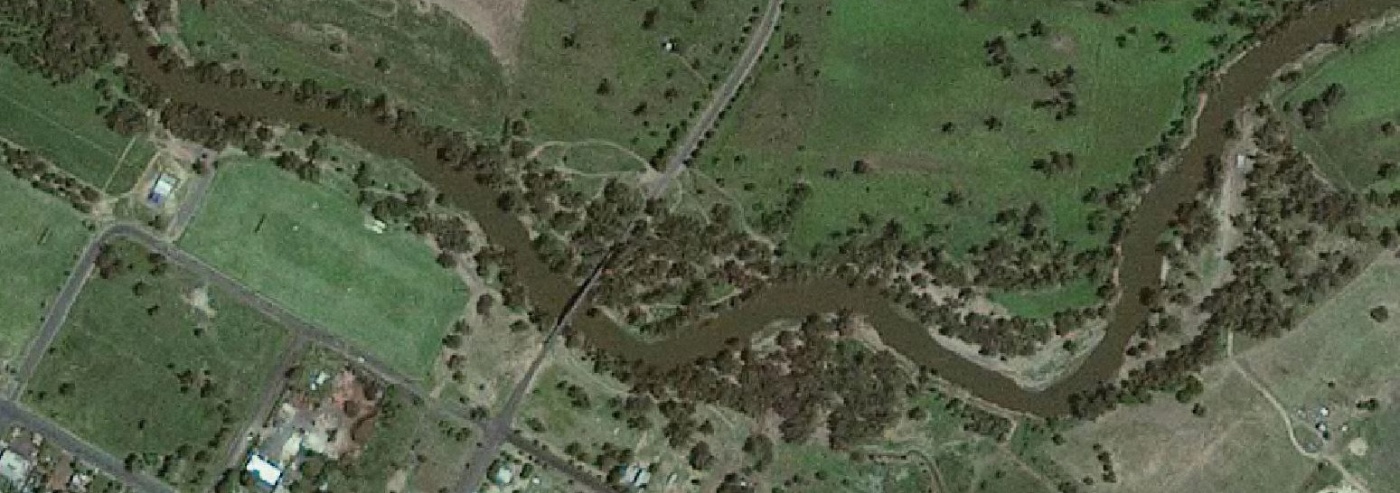 Map view of the Namoi river