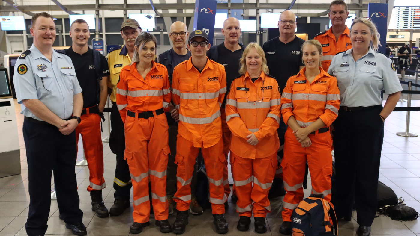 2nd NSW SES Deployment to QLD Group 9 Feb 25