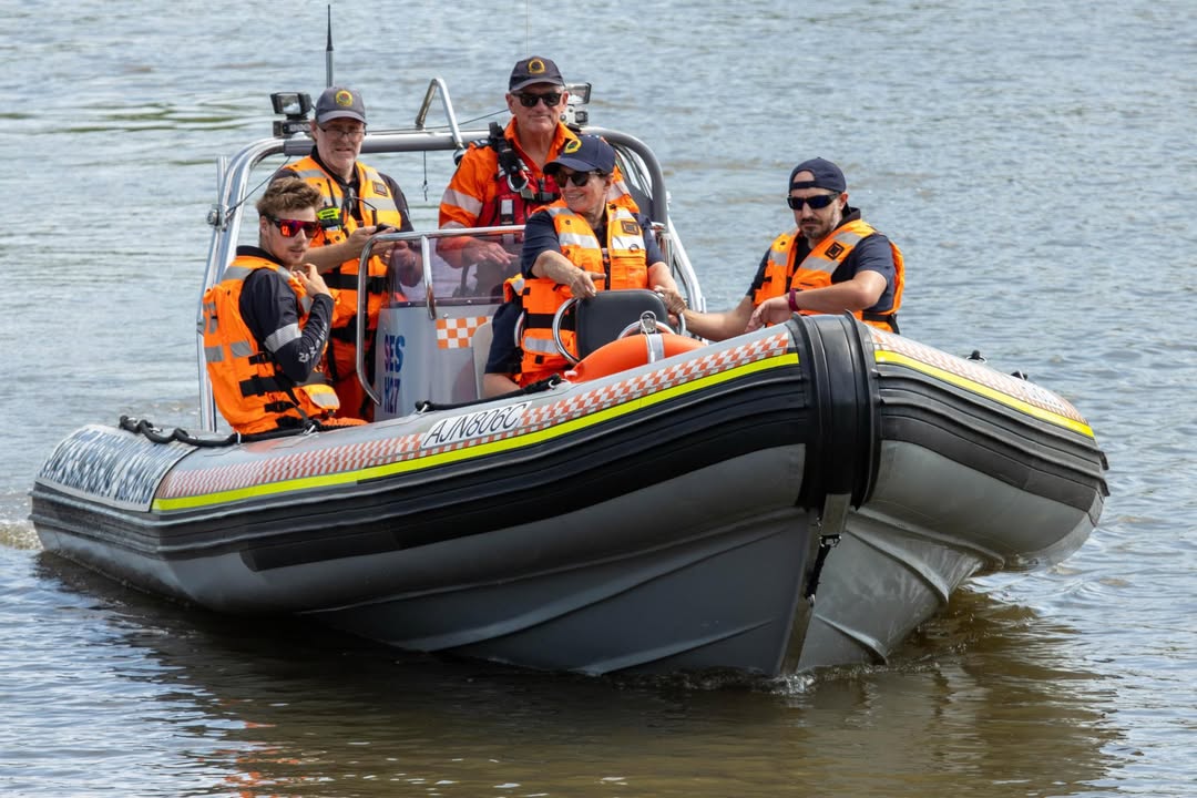 'Who let the boat out' event with SES crew on Hawkesbury River 8 Feb 2025